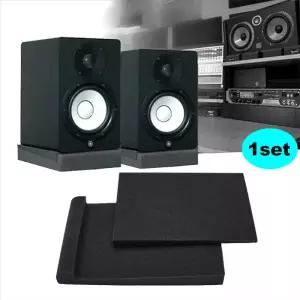 1세트 30x20x4.5cm 스폰지 스튜디오 모니터 스피커 방음 폼 고밀도 패널