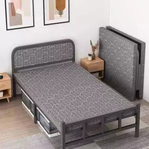 4단 접이식 철제 휴게실 원룸 침대 매트리스 프레임