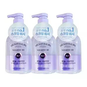 엘지 벨먼 바디클랜저 내추럴 스파 자스민 400ml 3개