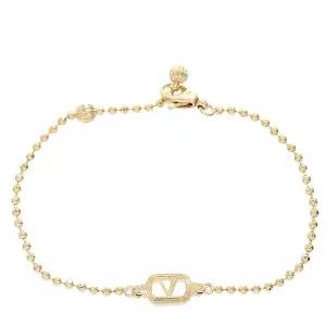 [발렌티노][VALENTINO]발렌티노 오발렛 메탈 & 크리스탈 브레이슬릿 8W2J0BG3 YCW 9MN