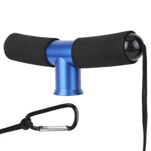 300G T자형 바 파이팅 폴 홀더, 매달린 허리 로프 로드 홀더 벨트 전문 어부 짐벌 패드, 야생 낚시 대어를 위한