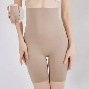 여성사각팬티 하이웨이스트 햄라인 보정 군살 뱃살 정리 속옷