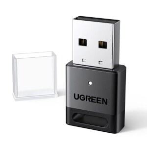 [미국배송] UGREEN PC BLUETOOTH 5.4 동글 수신기 EDR & BLE용 USB 블루투스 어댑터 플러그 앤 플레이 데스크톱 노트북 헤드폰 키보드 마우스 스피커 프린터용 WINDOWS 11 /10 /8.1 지원