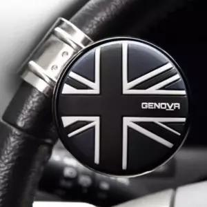 [RIZPICK]자동차 핸들 그립 파워핸들 운전대 손잡이 블랙잭