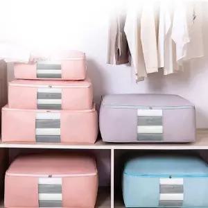 이불정리 압축 보관 케이스 수납함 파우치 특대형