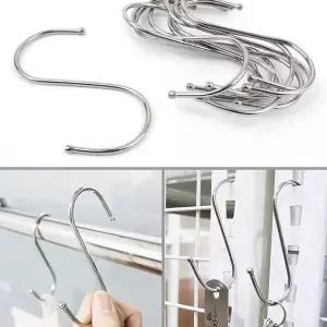 S자형 고리 10P 특대형 S고리 S걸이 벽 진열대 후크