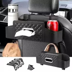 [RIZPICK]자동차 뒷좌석 컵홀더 수납 거치대 우산걸이 테이블 차량 2열