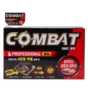 벌레약 컴배트파워 작은바퀴용 12입) 파워형(1.5g