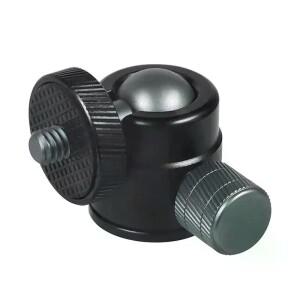 미니 볼 헤드 1/4인치 나사 마운트 360도 회전 카메라 캠코더 DV LED 라이트 브래킷 삼각대 액션 스탠드