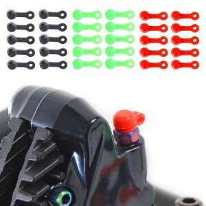 오토바이 자전거 고무 브레이크 블리드 니플 그리스 캡, 먼지 커버, 10