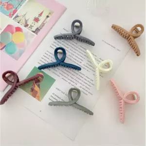 꼬임머리핀 플라스틱 얇은 집게핀 2개 10대여성 10대