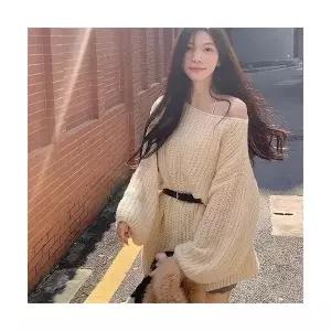 여자니트스커트 프렌치 니트 이너 원피스 스커트 베이지 ible1