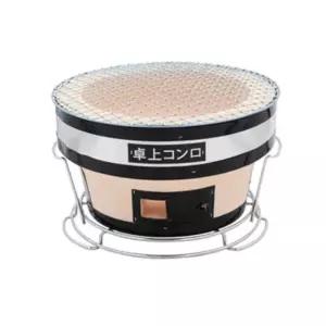 바베큐 화로 미니 석쇠 불판 캠핑용 1인용 세라믹