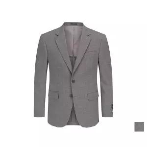 앤드지 이모션 임팩트 라이크라 혼방 크레스피노 조직 투버튼 싱글 자켓_BZC2SB1202 468142