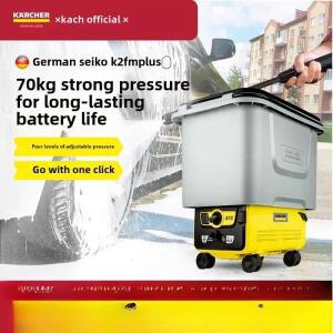 무선 세차기와 충전식 배터리를 갖춘 가정용 휴대용 고압 분무기