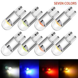 자동차 LED T10 W5W 캔버스 유리 COB 6000k 독서등 돔 램프 표시등 마커 웨지 번호판 전구 168 194 192 DC