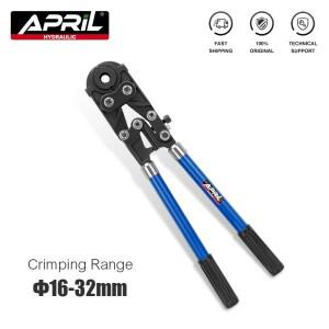 배관 파이프 크림핑 도구 수동 가위 타입 플라이어, PEX 튜브용 8 TH/V 조, 스틸 알루미늄 슬리브