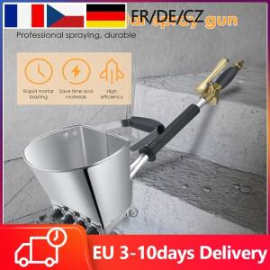 벽또는 천장용 시멘트 스프레이 건, 석고 분무기, 모르타르 호퍼, 페인트 도구, 4 제트