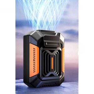 허리 부착형 냉풍기 오렌지 쿨링 벨트형