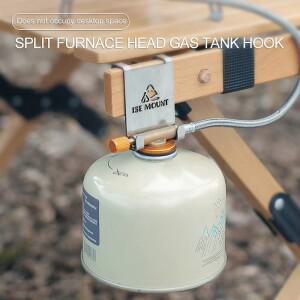 야외 가스통 걸이 캠핑 테이블 스테인리스 스틸 후크 두꺼운 방수 휴대용 도구