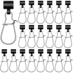 후크 스냅 싱커 라인 커넥터 태클이 있는 듀오 잠금 낚시 클립이 Sumind 50피스 슬라이드