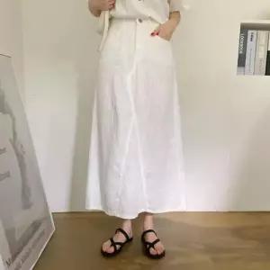 [다잇템]여자 슬릿 에이라인 스커트 SS 스커트