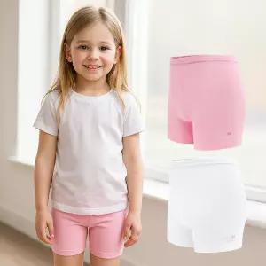 미니마우스 여아 리본 속바지 2매