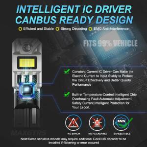 2개입 W5W 5530 칩 자동차 T10LED 전구 194 168 웨지 교체용 후진등 계기판 램프 화이트  라이트용