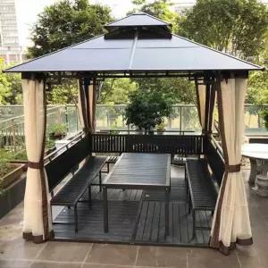 코스트코파고라 옥상 사각 가제보 햇빛 가리개 조립식