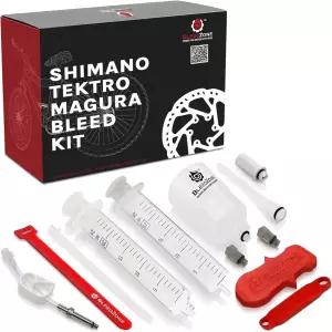 시마노 테크트로 마구라 유압 브레이크용 블리드존 키트 MTB 및 로드 바이크 위한 간편한 자전거