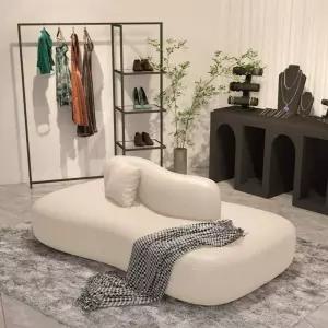 옷가게 양면 소파 호텔 로비 패브릭 쇼파 미용실 휴게실