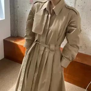 [디어로우]리스본 트렌치 원피스