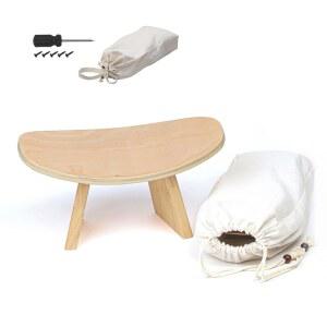 오벨게오야 인체공학적 나무 명상 벤치 요가 시자 무릎 꿇기 의자 위한 기도 연습을