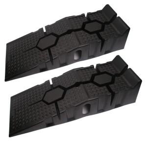 자동차 정비 브래킷 미끄럼 방지 플라스틱 수리 도구 경사판 사다리 오일 교환 램프