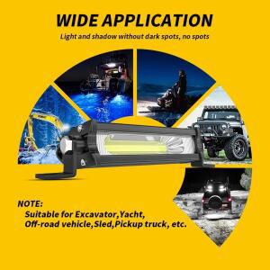 방수 자동차 작업 램프 스포트라이트 콤보 빔 오프로드 운전 LED LED바 9W COB 미니 3인치 알루미늄 범용