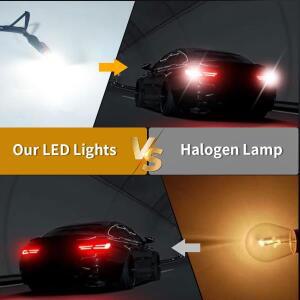 20개 360도 조명 LED T10 W5W 168 192 194  밝기 12V 플러그앤플레이 자동차 방향지시등 브레이크등 독서등