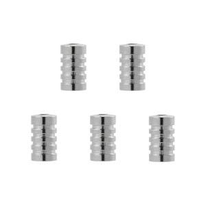 스피너 제작을 위한 닥터피쉬 황동 루어 바디, 제작 용품 인라인 스피너베이트 담수 낚시 무게 부품 액세서리