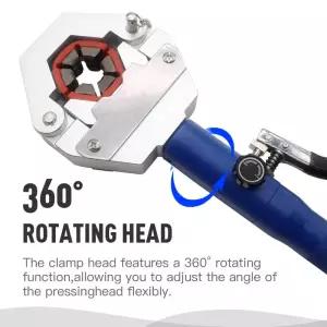 골든 블루 유압 호스 크림퍼 도구 IG-71500 CE 인증을 받은 가시 및 비드 피팅용 AC 압착