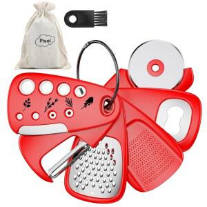 피솔 키친 공간 병따개 채소 피자 6개 세트 필러 절약 가젯 치즈 커터 과일 강판 유니크