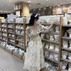 원피스 치마 여성 여름 캐주얼 예쁜 쉬폰 반팔 슬림핏 중기장 브이넥 프렌치 SPO마켓2