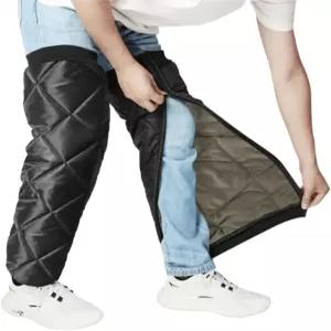 블루오버 따뜻한 모터사이클 무릎 보호대 방풍 방수 다리 소매 워머 겨울용 온열