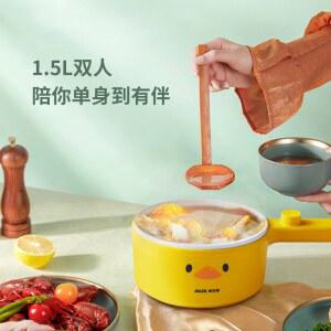 오크스 기숙사 학생 전기볶음팬 다용도 가정용 훠궈 라면 전기솥 침실용 일체형 미니