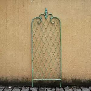 정원 가든 넝쿨장미지지대 펜스 트렐리스 빈티지 철제 게이트 울타리 장미아치 꾸미기 덩굴