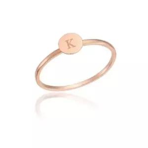 [로이드]이니셜 각인 원형 콜렉트링 10K 미스링 LRT20V04T