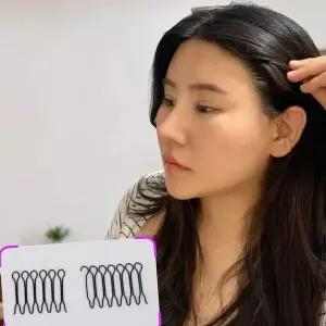 앞머리 고정핀 헤어실핀 헤어고정핀 옆머리고정핀