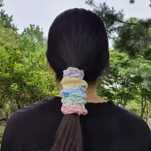 헤어밴드 곱창 미니 당고머리끈 5종세트