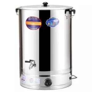 업소용 전기 육수통 국 곰솥 온탕기 사발면 장국 스텐 단체급식 식당 국통 보온보냉국끓이기