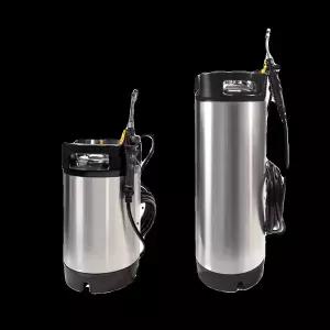 썬팅필름 분무기 케그통 본색 스테인리스 휴대용 투명 고압 틴팅 물뿌리개 탱크