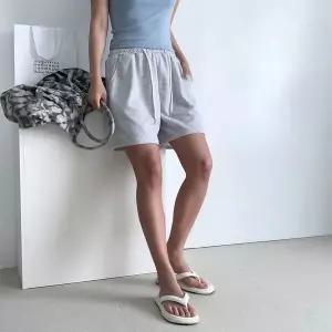 [하프클럽/]3컬러 베이직 무지 반바지 꾸안꾸 트레이닝 숏팬츠