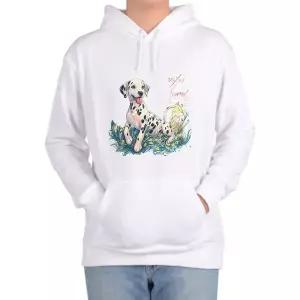 [하프클럽/]후드티 전사이즈 달마시안 강아지 산책 놀이